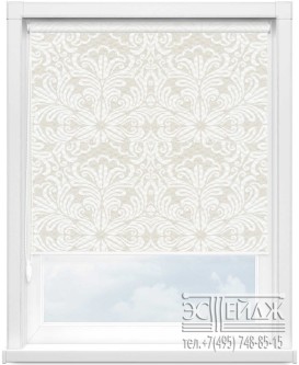 Рулонная штора MINI арт. КАЛИПСО 0225 (белый)